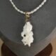 Taihu Stone Pearl Choker Necklace