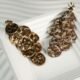 Handmade AB-Style Layered Ceramic Drop Earrings